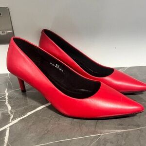Elegant Red Women's Heels